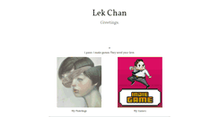 Desktop Screenshot of lekchan.com