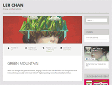 Tablet Screenshot of blog.lekchan.com